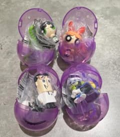 パワーパフガールズ パワパフ カラフルマルチチャーム ガチャ 4点セットのサムネイル