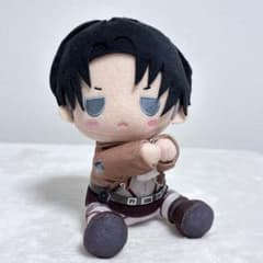 進撃の巨人 リヴァイ ぴたぬい リヴァイ兵長 ぬいぐるみ - メルカリ