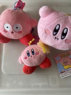星のカービィ ぬいぐるみ マスコット 3体セットのサムネイル