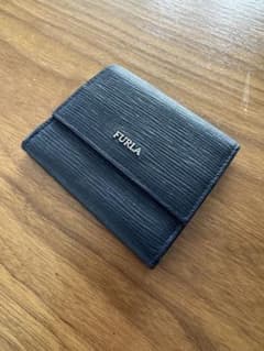 FURLA ネイビー レザー コインケースのサムネイル