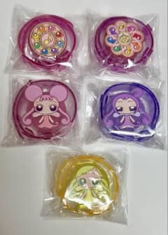 おジャ魔女 ライトブレス セット まとめ売り ガチャ ガシャポンのサムネイル