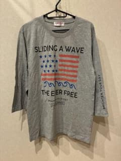 COMMON TAGE 七分袖 カットソー グレー Lサイズのサムネイル
