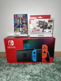 Nintendo Switch ニンテンドースイッチ　スマブラセットのサムネイル