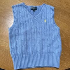 Polo by Ralph Lauren 100cmケーブルニット ベストのサムネイル