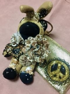 デッドベア★キラキラデコレーションポーチ★のサムネイル