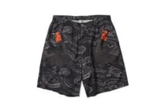 GAKKIN x BUDSPOOL POP UP 軍鶏 ショーツ 黒のサムネイル