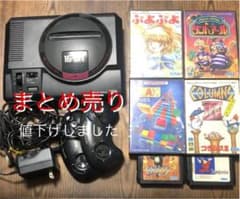 メガドライブ本体　　ソフト6本セットのサムネイル