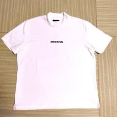 美品】BRIEFING ブリーフィング ゴルフ モックネックシャツ 白 - メルカリ