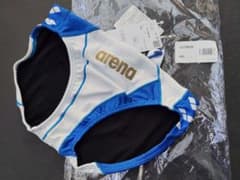 競パン arena 競泳水着 ホワイト/ブルー/ゴールド Lサイズ未使用
