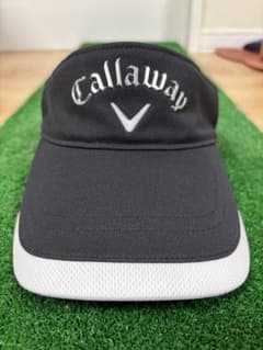Callaway ゴルフ バイザー ブラック ホワイトのサムネイル