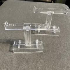 アクリル透明ライトスタンド 2個セットのサムネイル