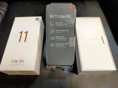 新品 SIMフリー Mi 11 Lite 5G 国内版 トリュフブラックのサムネイル