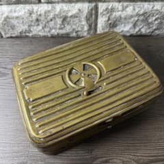 フランス アンティーク ヴィンテージ真鍮製 懐炉 フットウォーマー