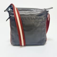 BALLY TUSTON レザー ショルダーバッグ 茶 メンズ 斜め掛け 本革 