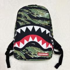 SPRAYGROUND シャークマウス バックパック リュック 迷彩USラッパー SPRAYGROUND シャークマウス バックパック リュック 迷彩USラッパー
