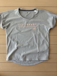 adidas FEEL READY トレーニングTシャツ グレーのサムネイル