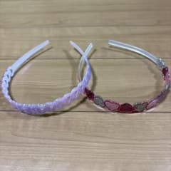 キッズカチューシャセット　ハートのサムネイル