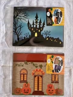 ハロウィン 背景ボード 2枚セットのサムネイル