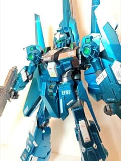 MG リゼル（隊長機）　メタリック全塗装　組立済み完成品　ガンプラ MG リゼル（隊長機） メタリック全塗装 組立済み完成品 ガンプラ