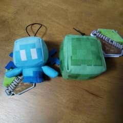 マイクラ マスコット ぬいぐるみ、アレイ、スライム、マインクラフト
