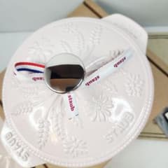 フォロワ様5%済】Staub ゴハン 16 M マーガレット ソルベ ローズ