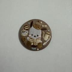 ポチャッコ 缶バッジ 刺繍のサムネイル