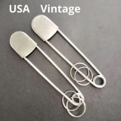 USA アメリカまとめ売りデッドストックランドリーピンセイフティーピン