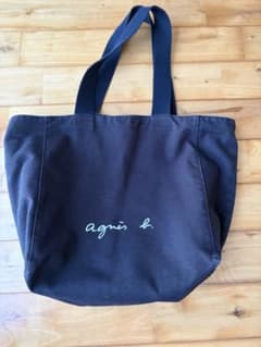 agnes b. アニエスベー トートバッグ ブラックのサムネイル