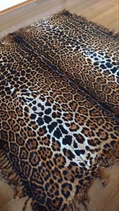 サンローラン レオパード ストール ショール 豹柄 マフラー - メルカリ