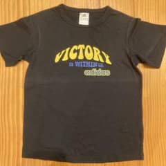 adidas VICTORY Tシャツ ブラック 150cmのサムネイル