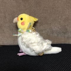 オカメインコ ぬいぐるみ キーチェーンのサムネイル