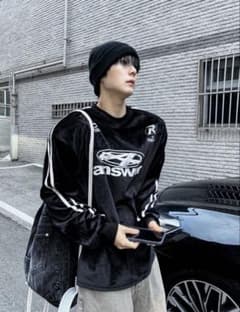 【COSYHARU】Ferundi Velvet Track Round Teeのサムネイル
