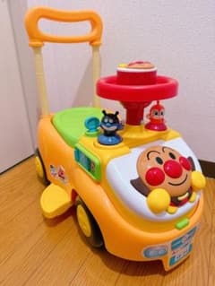 アンパンマン よくばりビジーカー 車 ロデオ 手押し車 乗用玩具のサムネイル