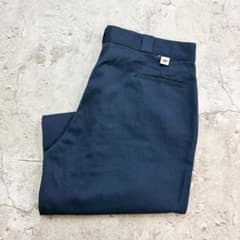 5*4様 Dickies ネイビー usa製 アメリカ製 80's チビタグ W 80s〜 USA製 Dickies ワークパンツ W41 チビタグ 紺色 古着 - メルカリ