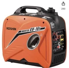 モモ様専用　工進 インバーター発電機 GV-16i KOSHINのサムネイル