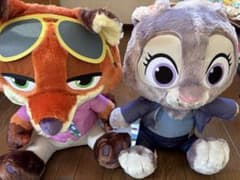 ニック・ワイルドとジュディ・ホップス ぬいぐるみセット - メルカリ