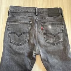 Levi's リーバイス 519ブラック スキニーデニムパンツのサムネイル