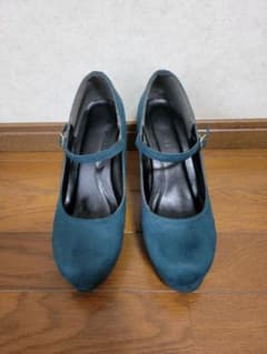 ハイヒール(24.5cm、グリーン)のサムネイル