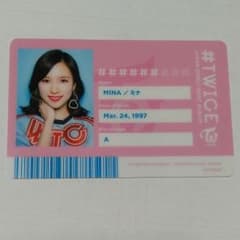 twice　ミナ　IDカードのサムネイル