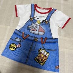 やっちゃ様 SNOOPY 騙し絵ワンピース《80》のサムネイル