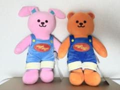 【新品最安値】wiggle wiggle ぬいぐるみ 全2種セット！！のサムネイル