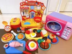 【再値下げ】アンパンマンキッチンと炊飯器、レンジなどのサムネイル
