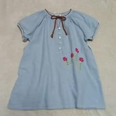 【LAGOM】SM2 ラーゴム☆ダンガリー ワンピース 90cm☆サマードレスのサムネイル