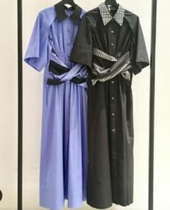 ◆完売品◆IRENE アイレネ シャツドレス ブラックのサムネイル