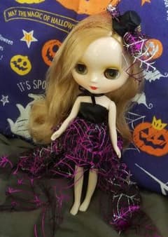 ドール服☆ハンドメイド　ハロウィン風のサムネイル