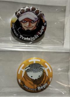 ONE PIECE 夏コミ缶バッジ ロー ベポ - メルカリ