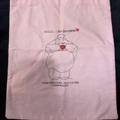 Baymax Tote Bag / Pink