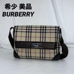 希少 美品 BURBERRY ノバチェック ショルダーバッグ バーバリー - メルカリ