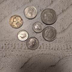 外国旧硬貨 7枚セット フランス オランダ スイス - メルカリ