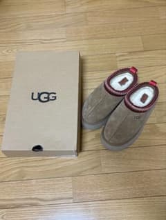 UGG Tazz 厚底　ムートン　スリッポン　キャメル　23のサムネイル